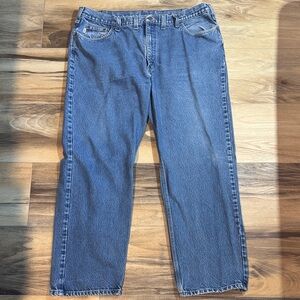 Men’s Carhartt Relax Fit Jeans – Classic Blue 44x32